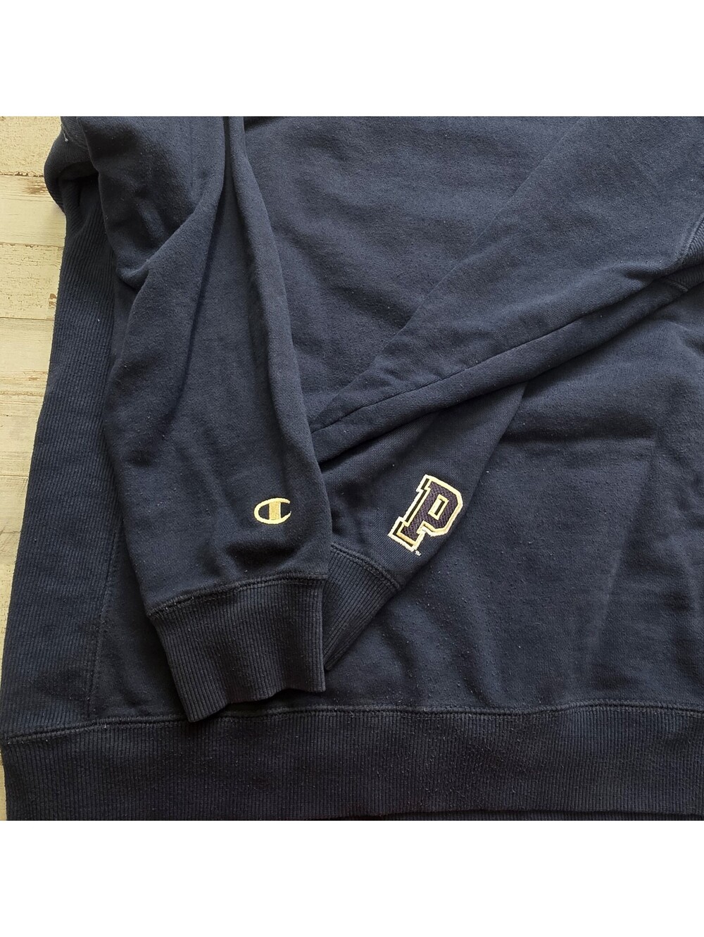 University of Pittsburgh Pitt Panthers Champion Men's LG Hoodie Sweatshirt - Picture 7 of 7